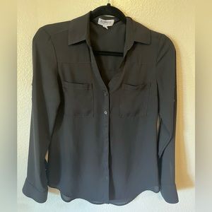 BLACK EXPRESS PORTAFINO BLOUSE (XS)